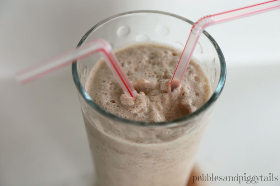 Frozen Chocolate Milk and Frozen Strawberry Milk Making Life Blissful