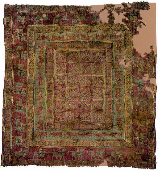 Animal Carpets Pazyryk Carpet, the Oldest Known Carpet Ever An Animal Carpet