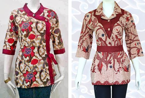 10 Model Baju Batik Guru 2020 Modis Terbaru 