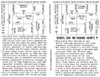Simple Solar Engine Circuit Diagram