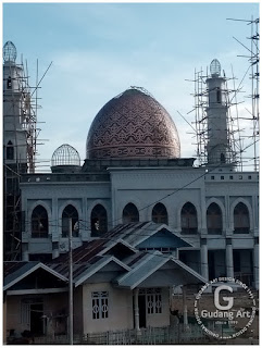 kerajinan kubah masjid