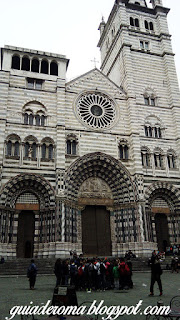 Passeio no centro histórico de Gênova