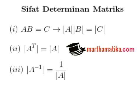 Contoh soal determinan matriks - nsajr