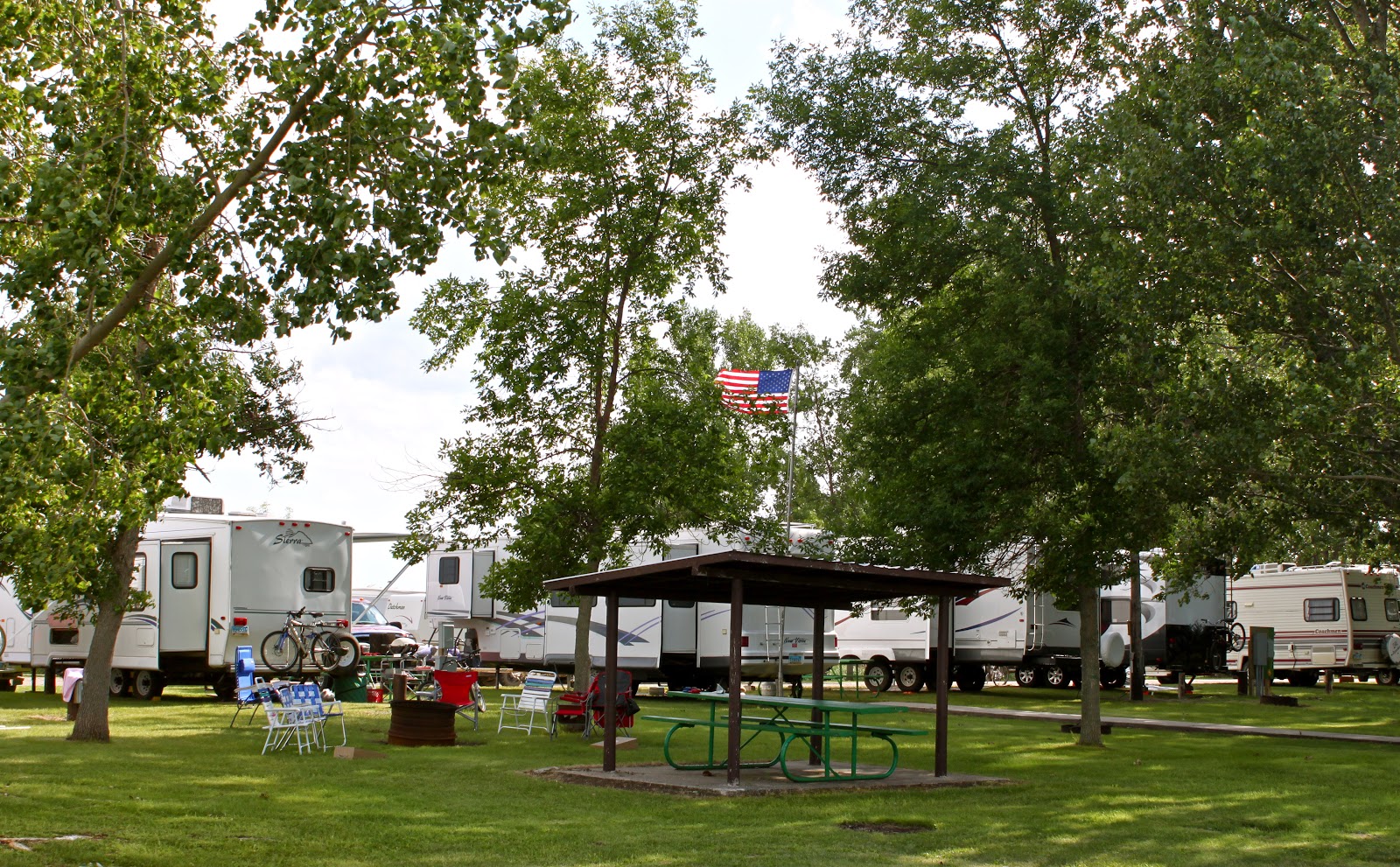 Wishek, North Dakota North Dakota camping, fishing & family fun at Green Lake