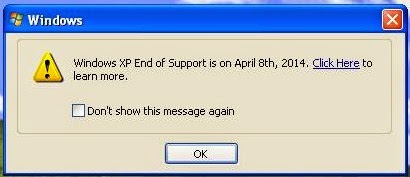 Remove Windows XP End of Life Messages Utility 2 Remove Windows XP End of Life Messages Utility 1