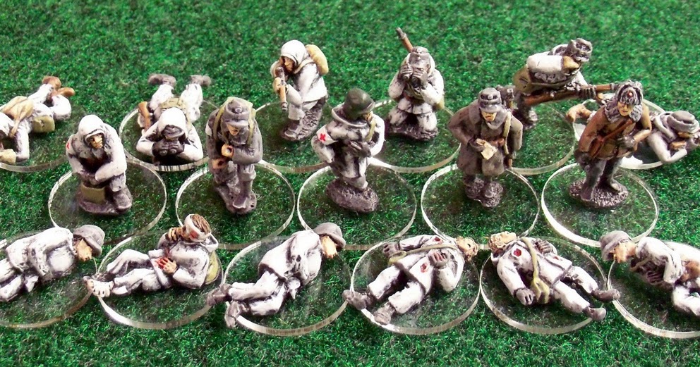 Adventures In Miniature Gaming Baker Company Winter War Finns First Wave