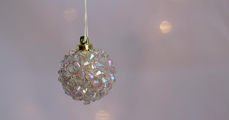 jeweled christmas ornaments to make