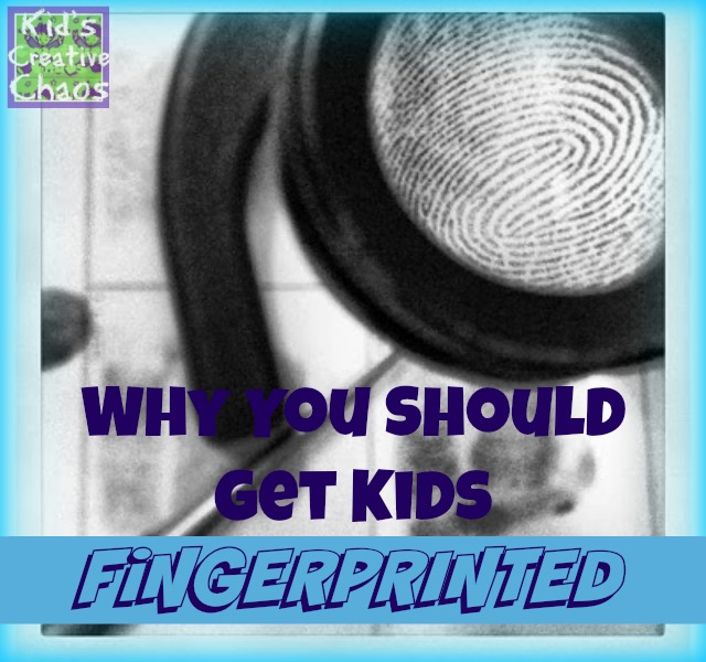 Get your kids fingerprinted child fingerprinting