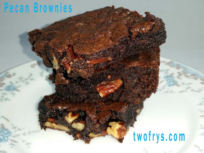 Two Frys Pecan Brownies
