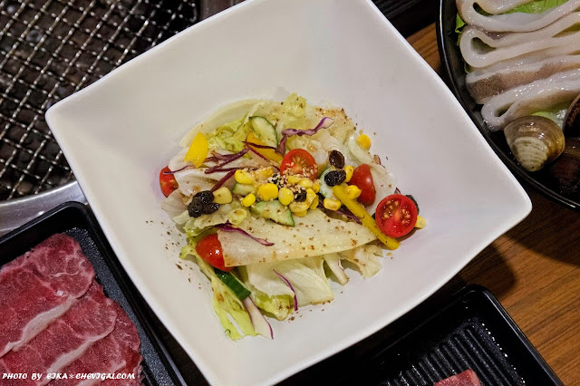 台中燒肉吃到飽推薦,香香燒肉工坊新開幕,超豐富肉品海鮮米食沙拉甜點湯品隨便點!