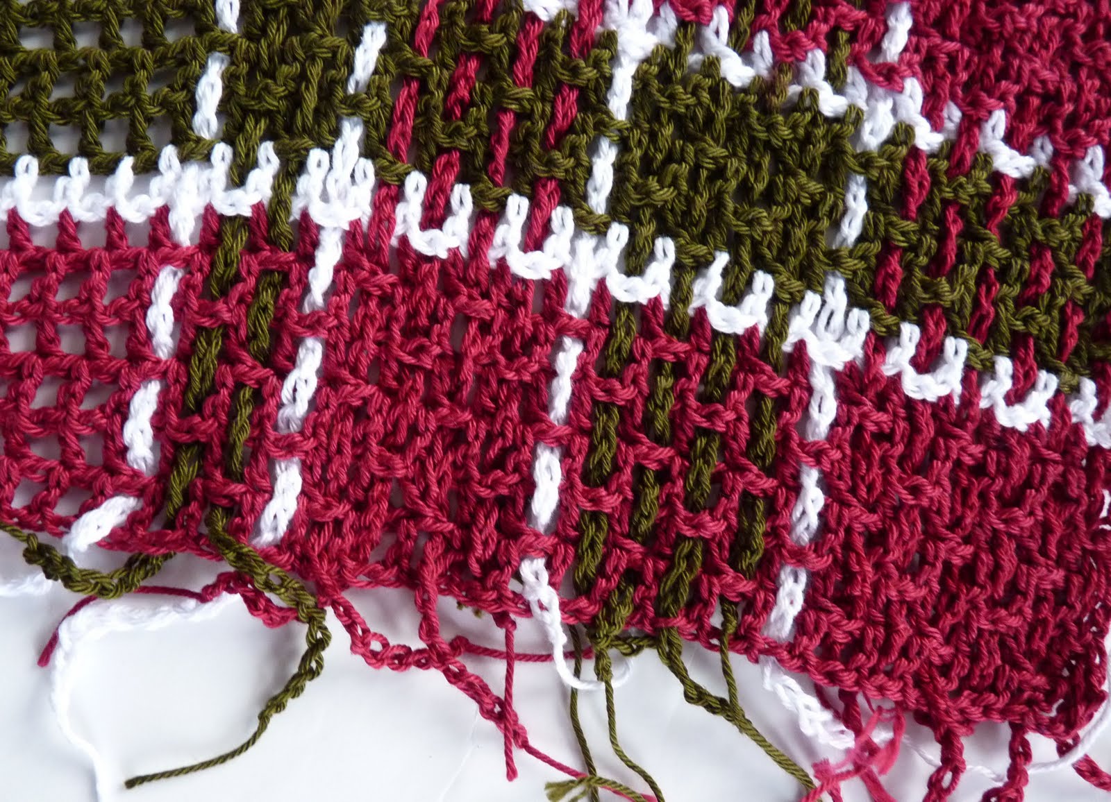 The Adventures of the Gingerbread Lady Crochet Tartan