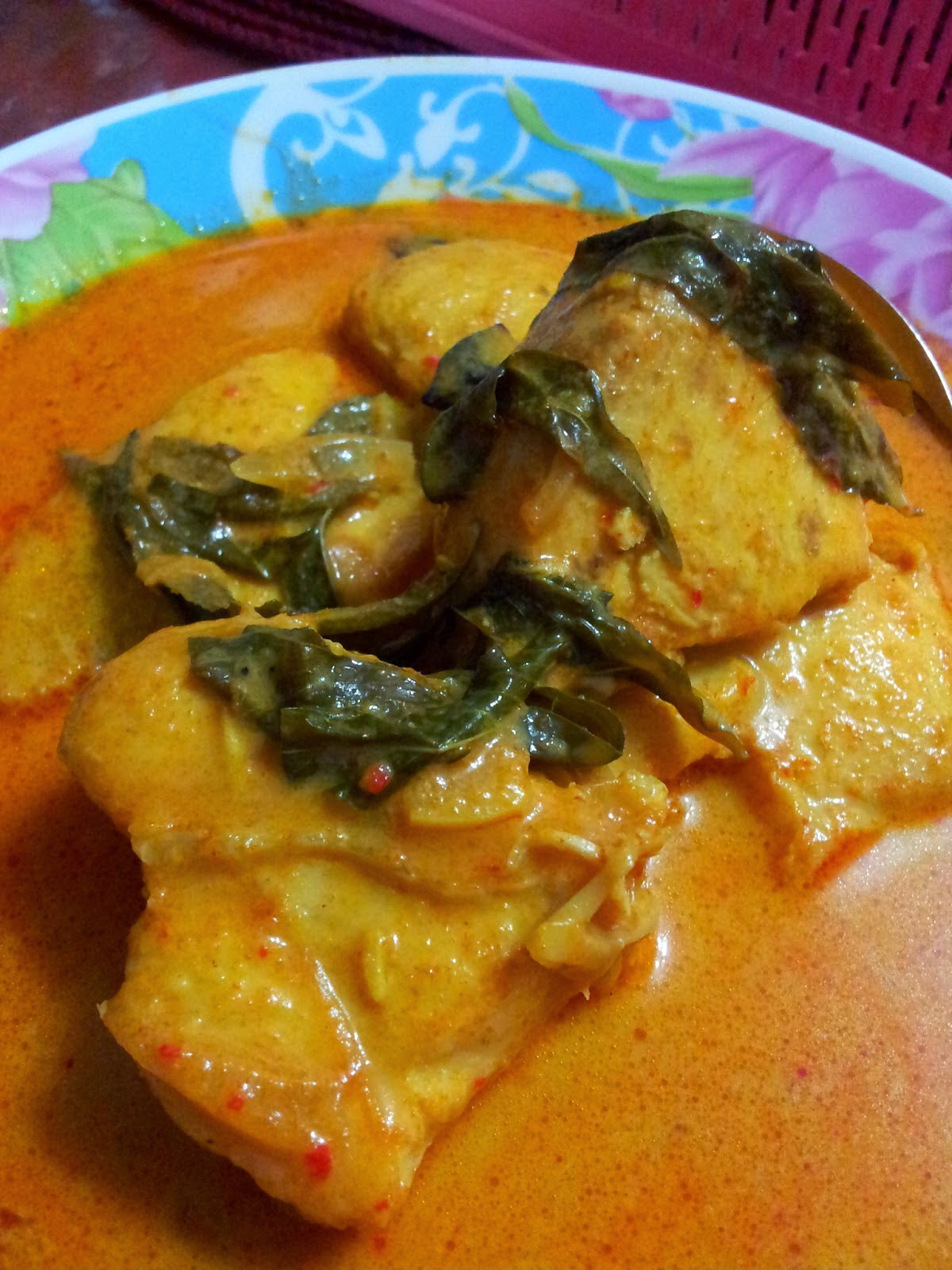 Gulai Ikan Yu Dengan Daun Kesom Malaysian Authentic