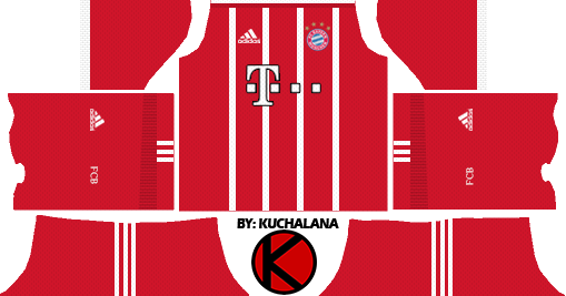 FC Bayern Munich 2017 2018 Dream League Soccer Kits Kuchalana