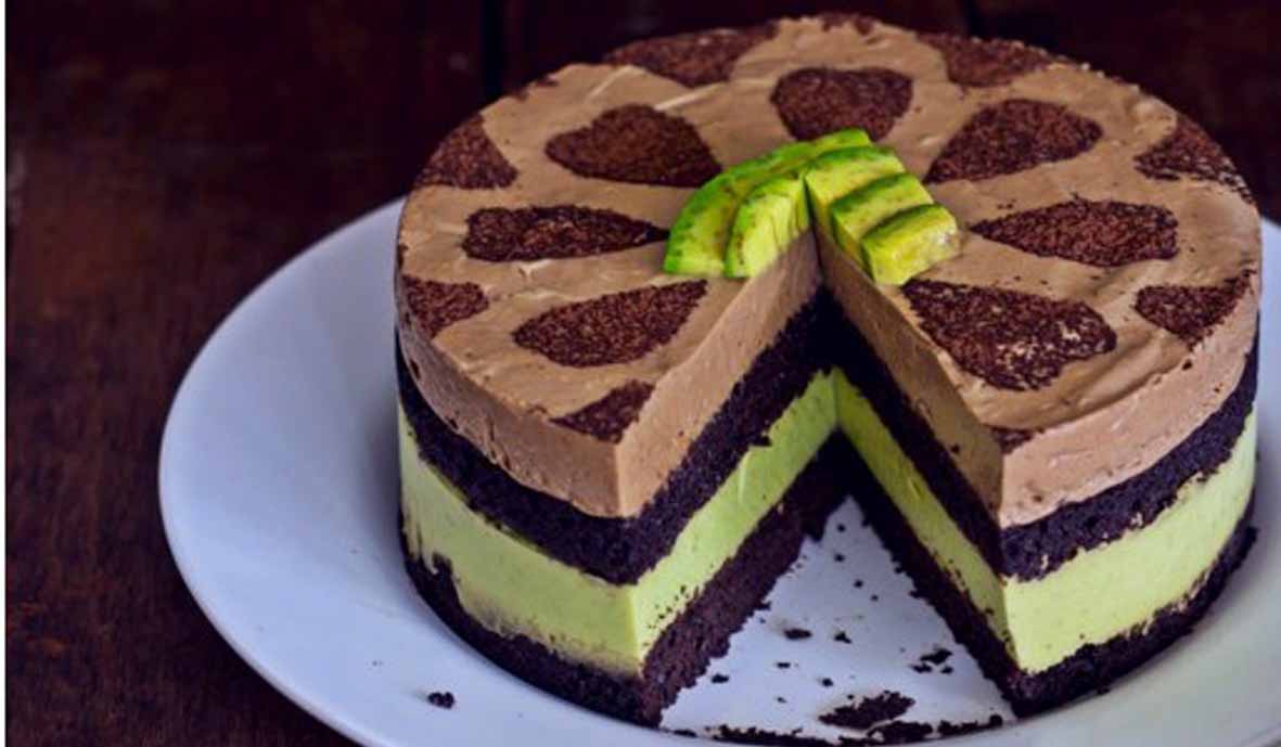 Resep Avocado Mousse Cake Resep Avocado Mousse Cake