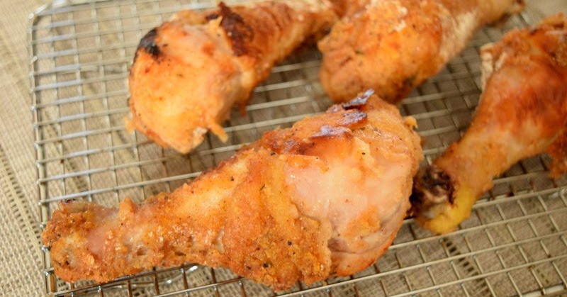 Crispy Chicken Drumsticks Recipe - Teaching Kids to Cook - Adventures ...