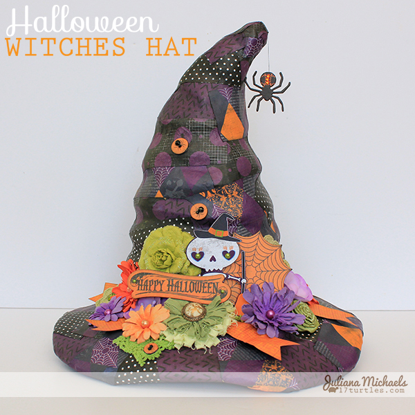 Fright Delight Halloween Witches Hat by Juliana Michaels