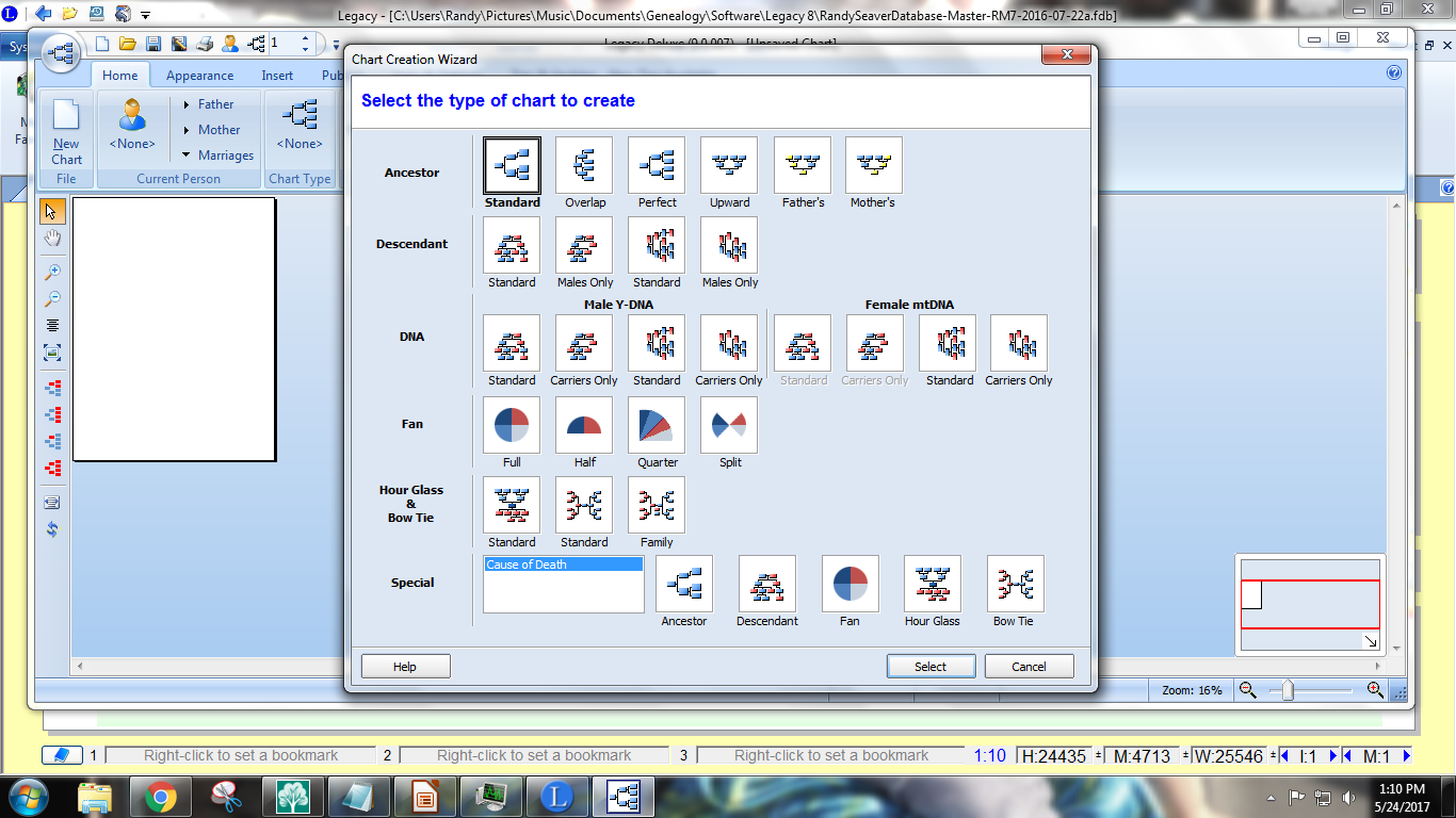 genea musings legacy family tree 9 cause of death charts legacy my chart