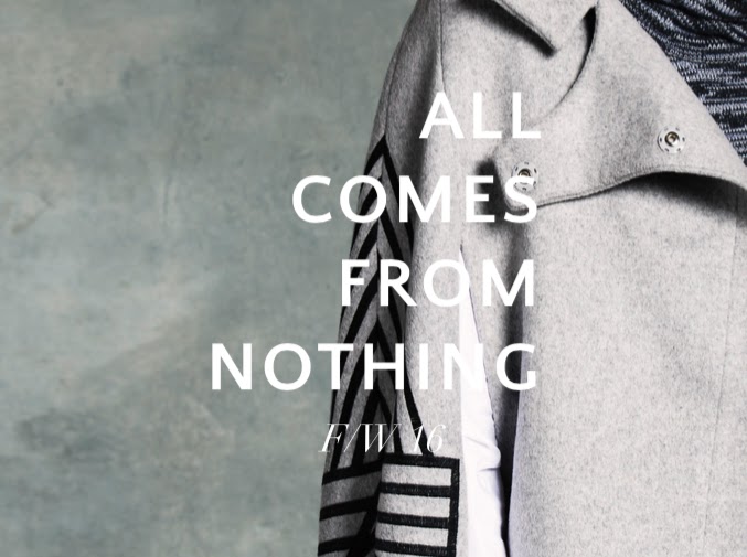 Designer Spotlight: ALL COMES FROM NOTHING F/W '16