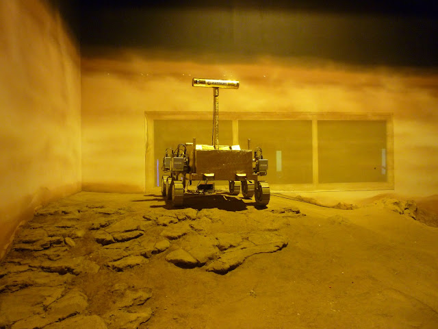 mars rover at leicester space centre via lovebirds vintage