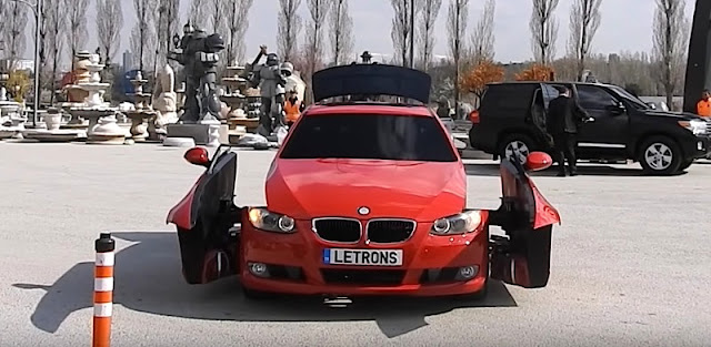 BMWがロボットに変形！トルコ企業が本格的なクルマ型ロボットの試作品を公開！