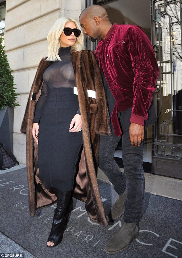 268A4A5900000578 2989819 image a 78 1426089948052 Kim K steps out in more bizzare outfits in Paris