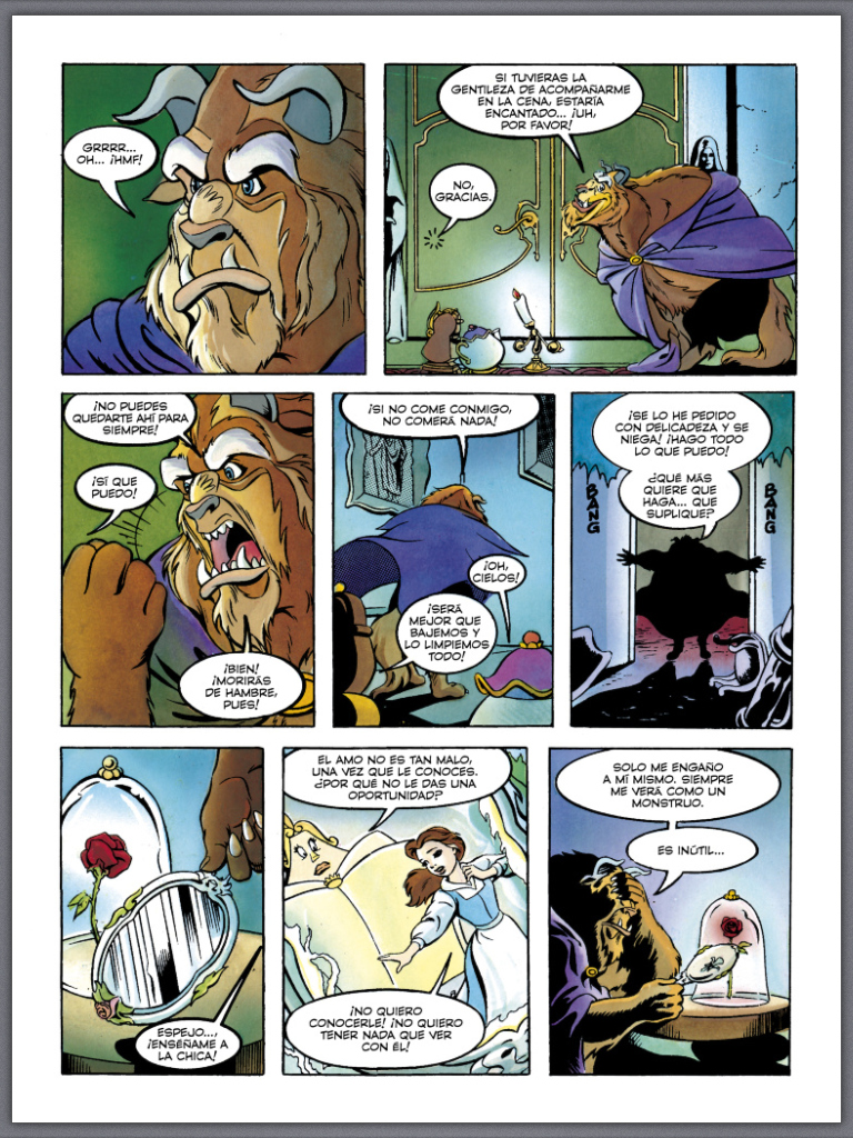 La Bella Y Las Bestias Comic