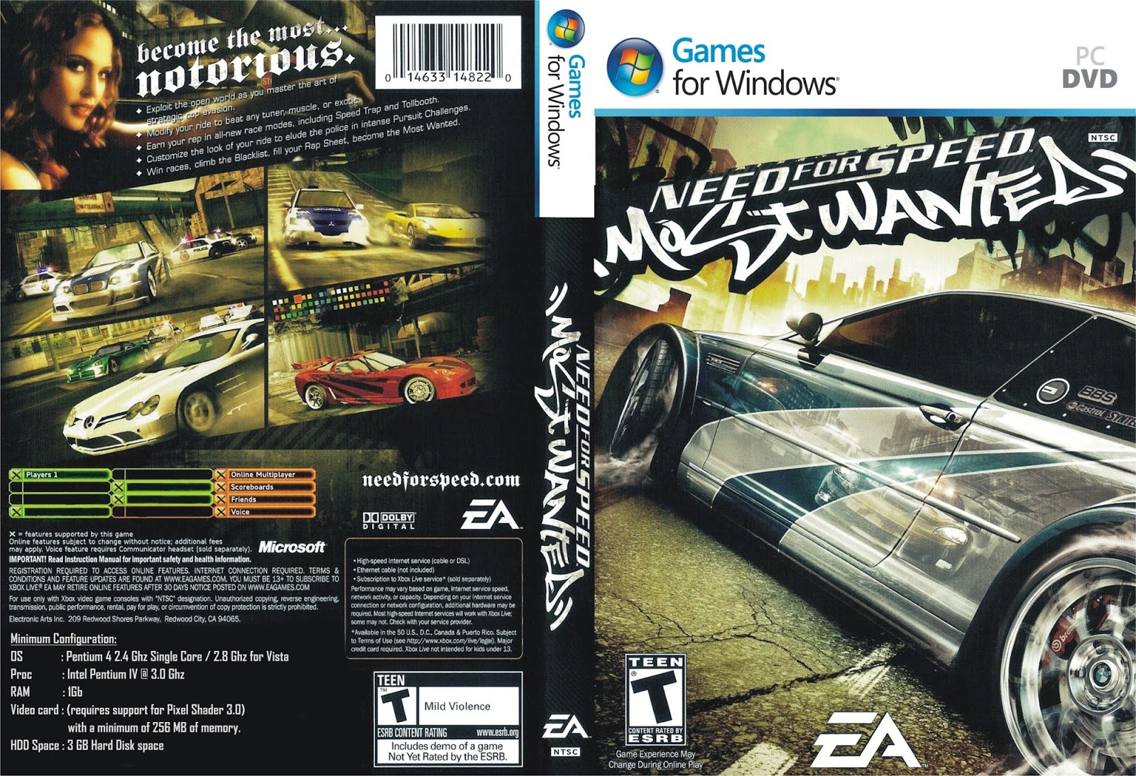 need for speed most wanted completo pc