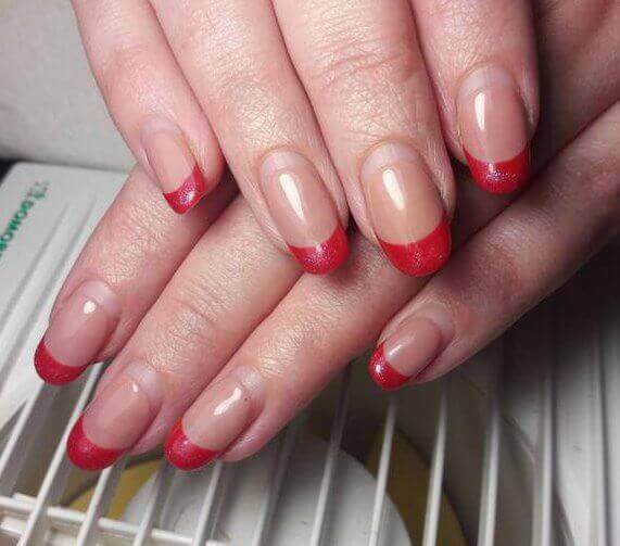 new Santa Claus hat Nail Art new Santa Claus hat Nail Art