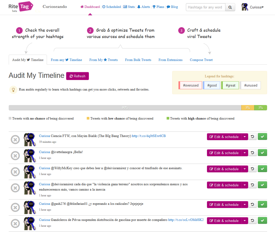 Cómo maximizar tus Tweets con el buen uso de los hashtags Curioseando
