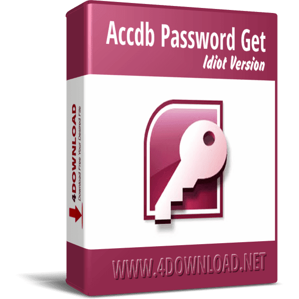 Get your password. ACCDB.