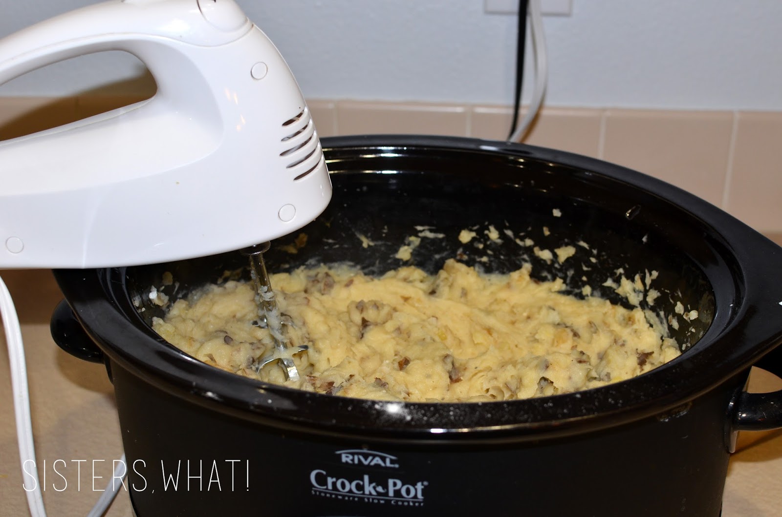 slow cooker mashed potatoes