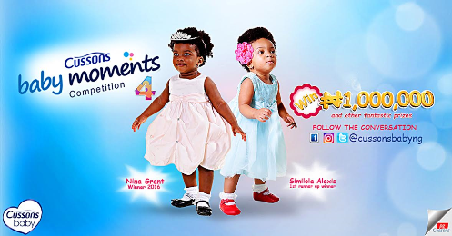 0 Experience the rush, fun, glitz and glamour all in the Cussons Baby Moments 4 competition