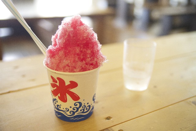 Shaved ice japan