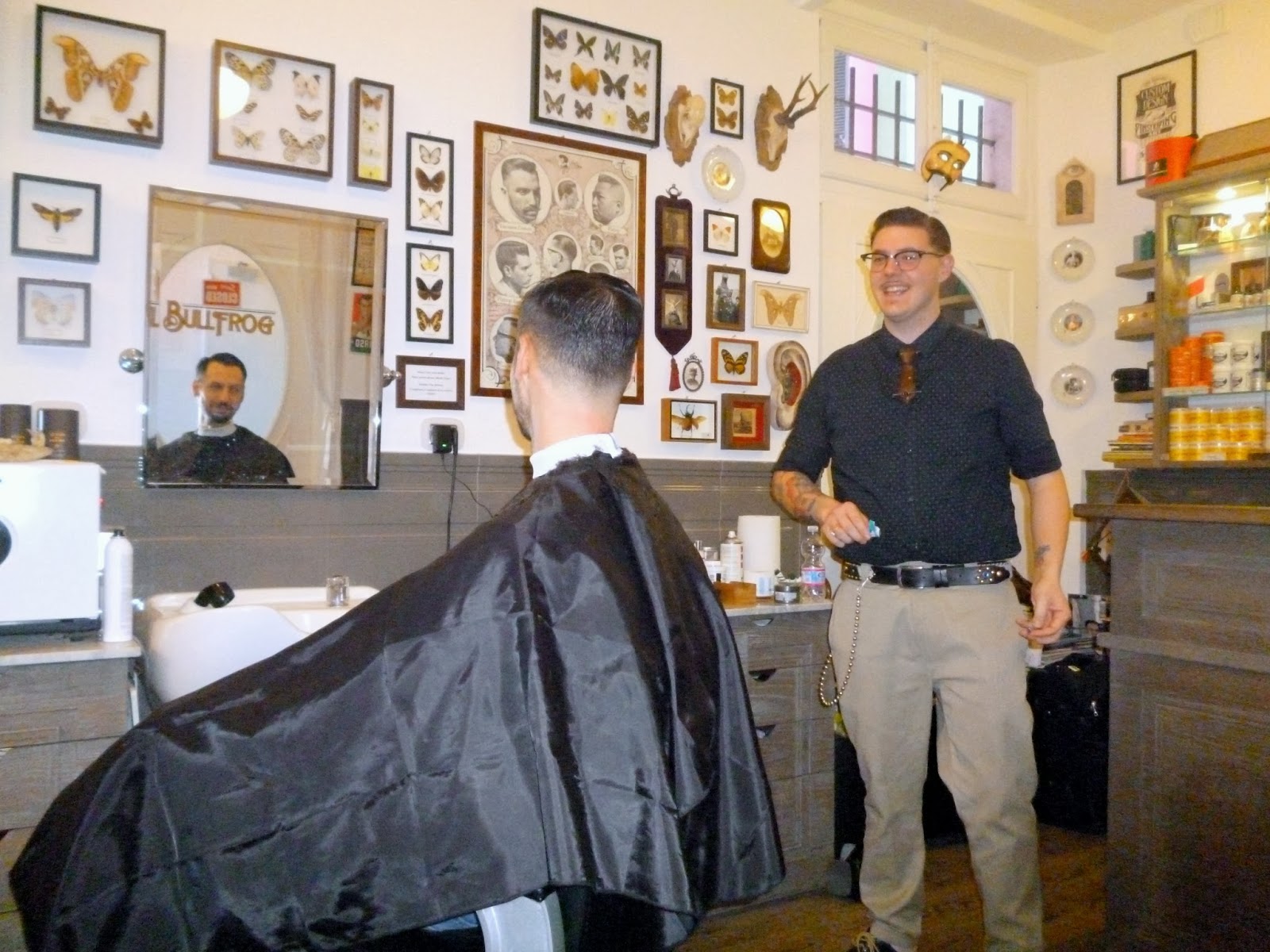 Bullfrog Moder Electric Barber Shop PursesintheKitchen
