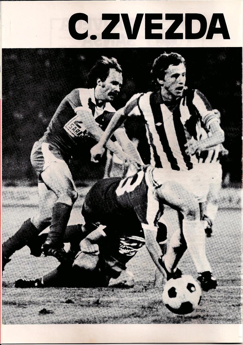 FINALE COUPE DE L'UEFA 1979. Borussia Mönchengladbach vs Etoile Rouge