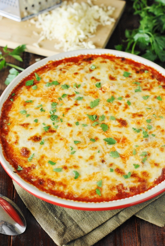 Easy Meatball Parmesan Casserole The Kitchen is My Playground