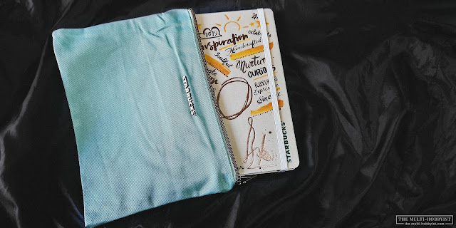 Starbucks 2019 Planner (Philippines) in Milk + Teal Pouch Review