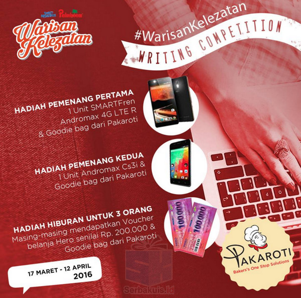 Kontes Menulis Warisan Kelezatan Berhadiah Andromax 4G LTE R Kontes Menulis Warisan Kelezatan Berhadiah Andromax 4G LTE R