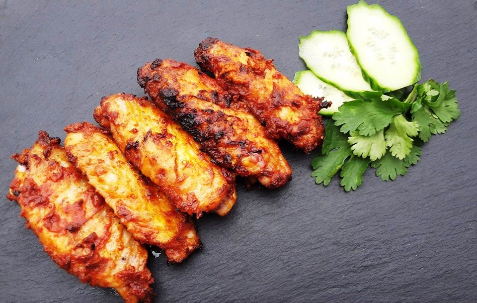 Indian style spicy chicken wings Kitchen Exile