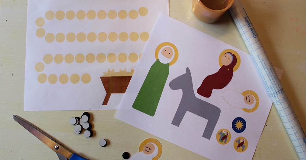 Many Mercies Nativity Fast Calendar (40 Day Advent) Printable (with