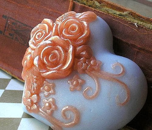 Gift Boxed Victorian Heart Soap