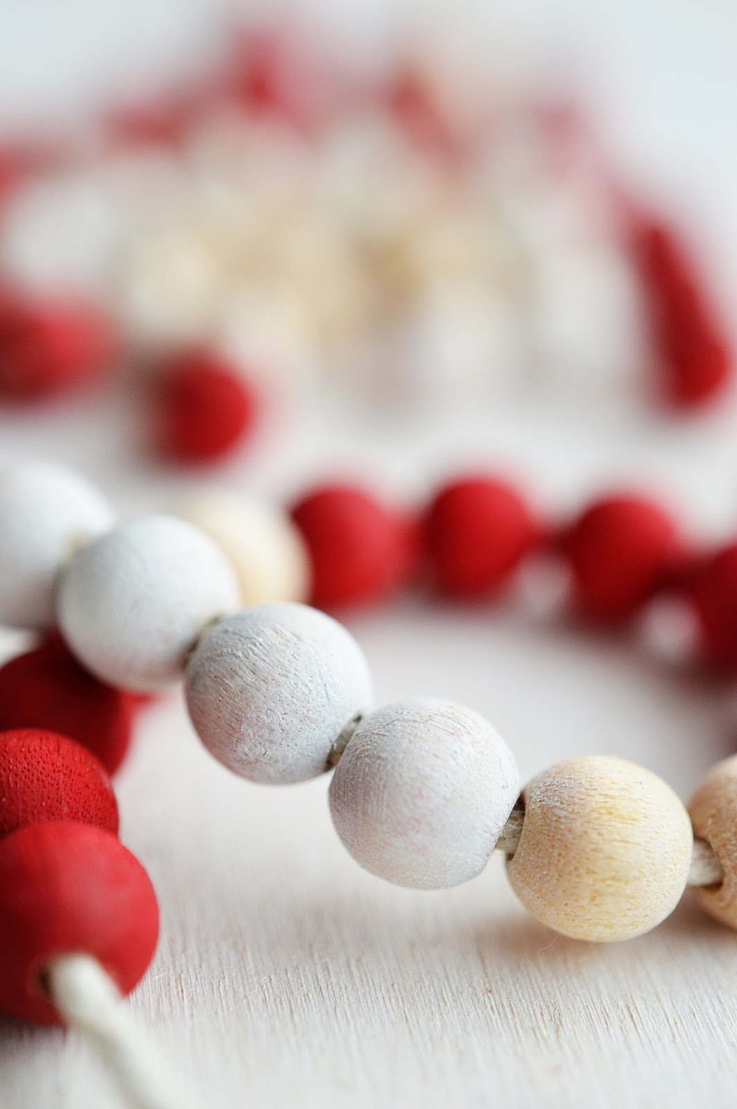 How to Paint Wooden Beads | Motte's Blog