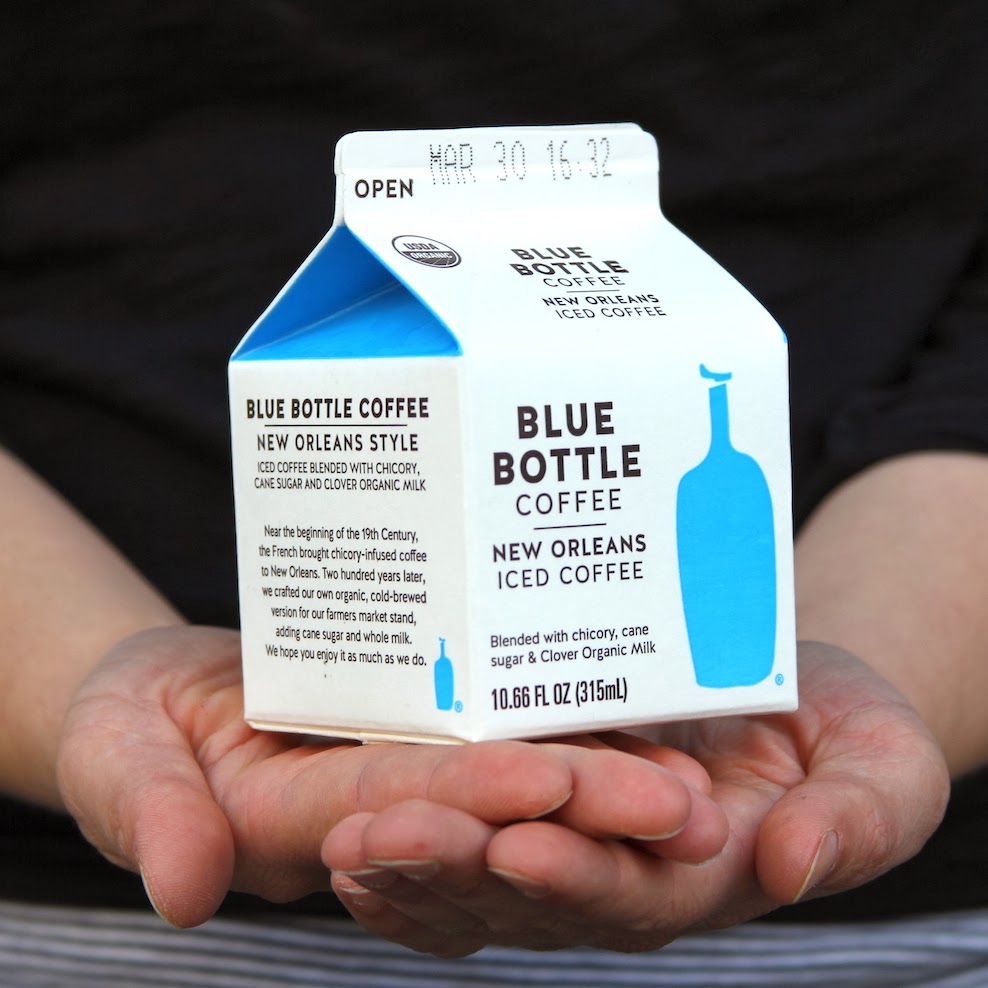 Spring Inspiration & Blue Bottle's Packaged Iced Coffee