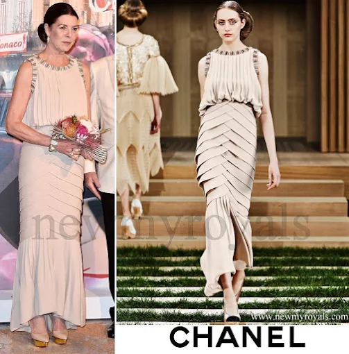 Princess Caroline of Hanover  wore Chanel Spring 2016 Haute Couture