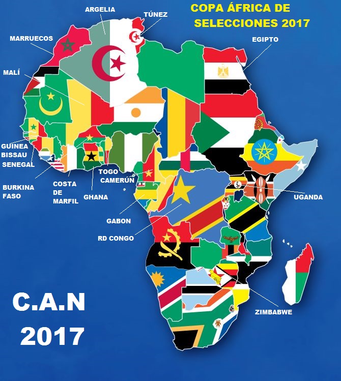 ANOTANDO FÚTBOL * GUIA COPA ÁFRICA 2017
