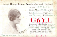 G6YL QSL Card, 1933