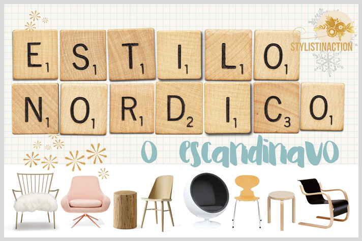 estilo nordico o escandinavo por stylistinaction estilo nordico portada post con imagenes de sillas iconos del diseño escandinavo