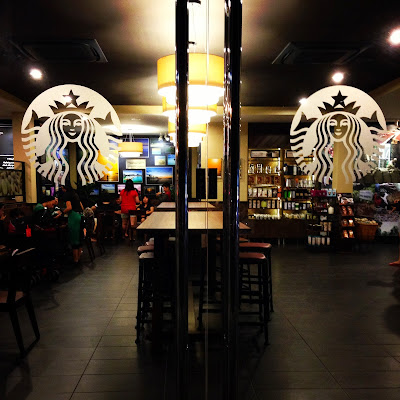 Live Fully Today for a Better Tomorrow Starbucks DriveThru Port Dickson