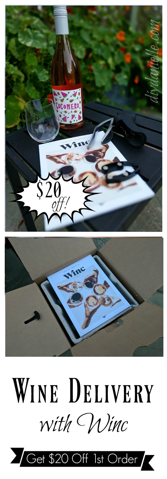 Wine Delivery with Winc and a 20 Off Coupon Code DIY Danielle