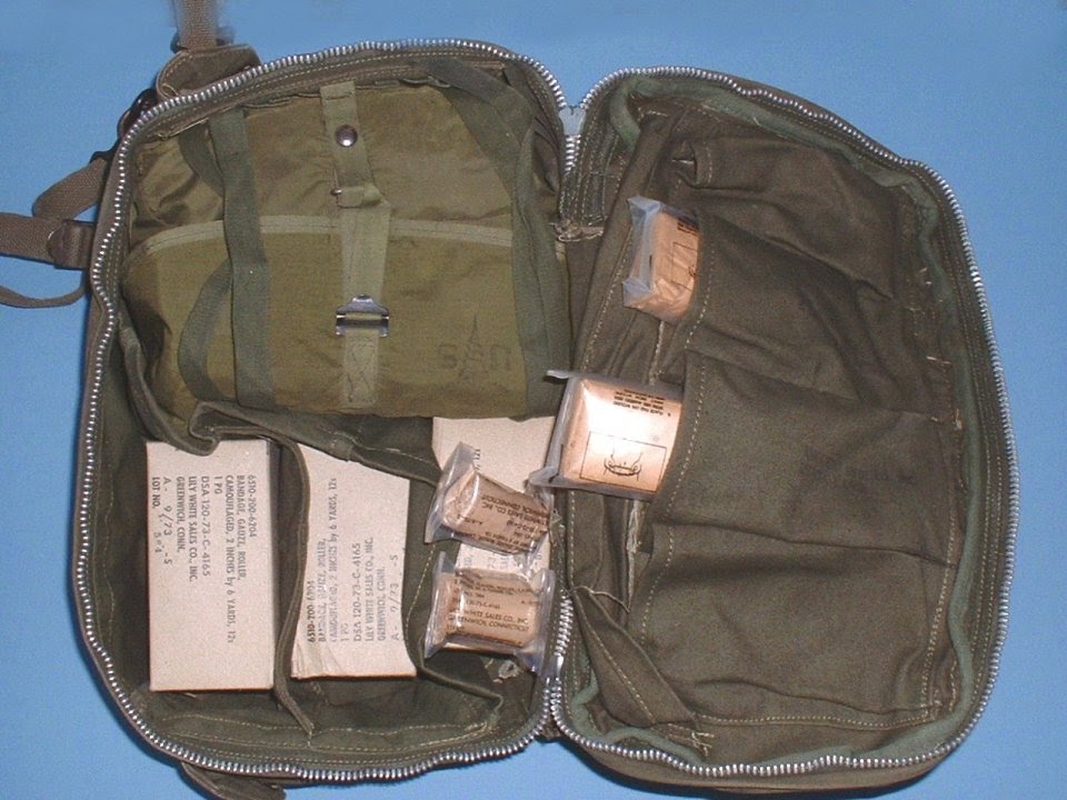 bingbabel US Army Case, Medical Instrument and Supply Set NO.5 M5